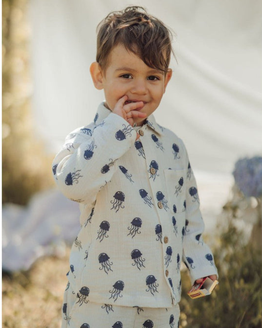 Chemise Méduse pour garçon