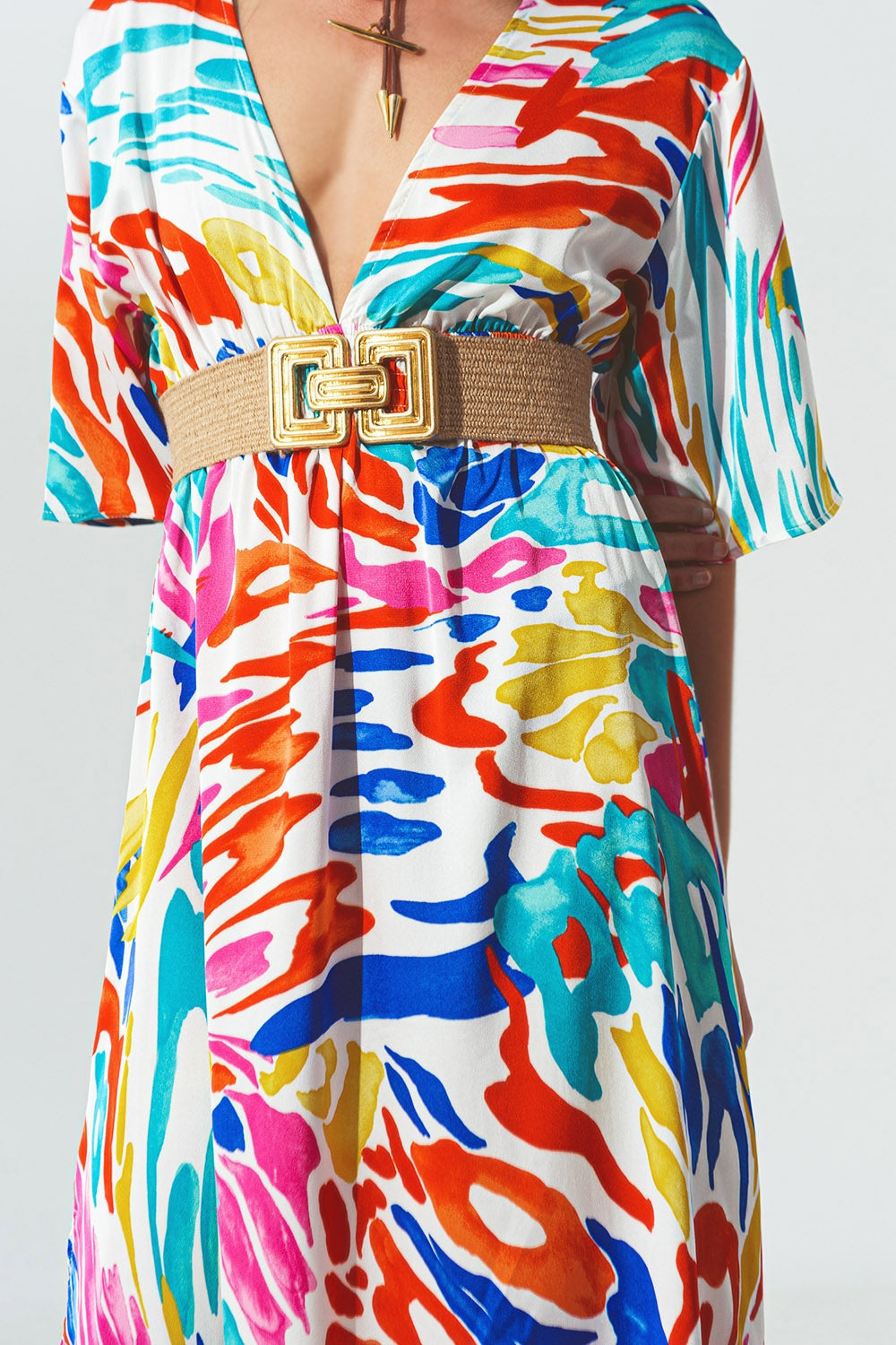 Rainbow Long Dress