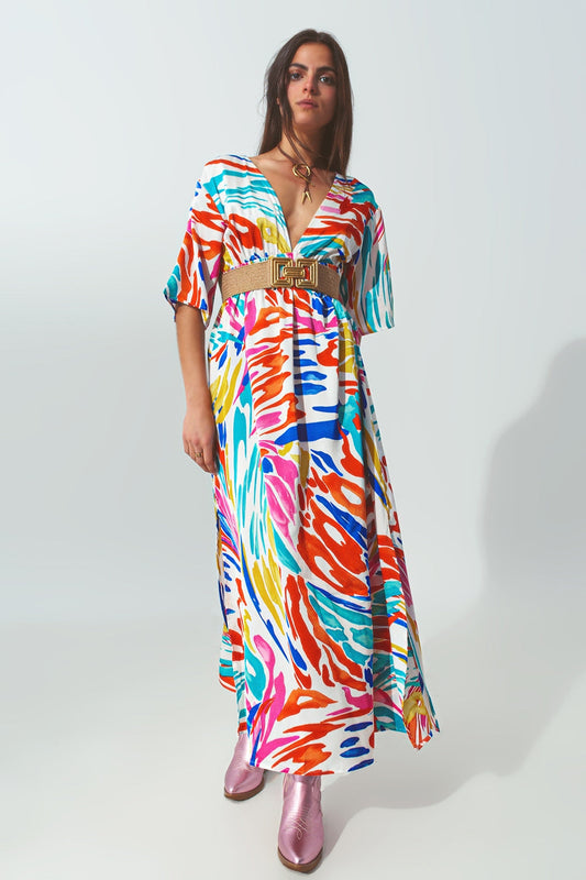 Rainbow Long Dress
